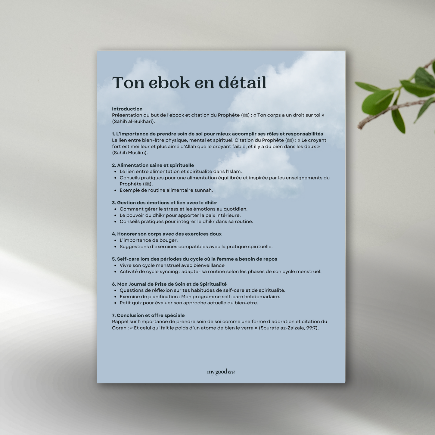 ebook - "L’Art de Prendre Soin de Moi"