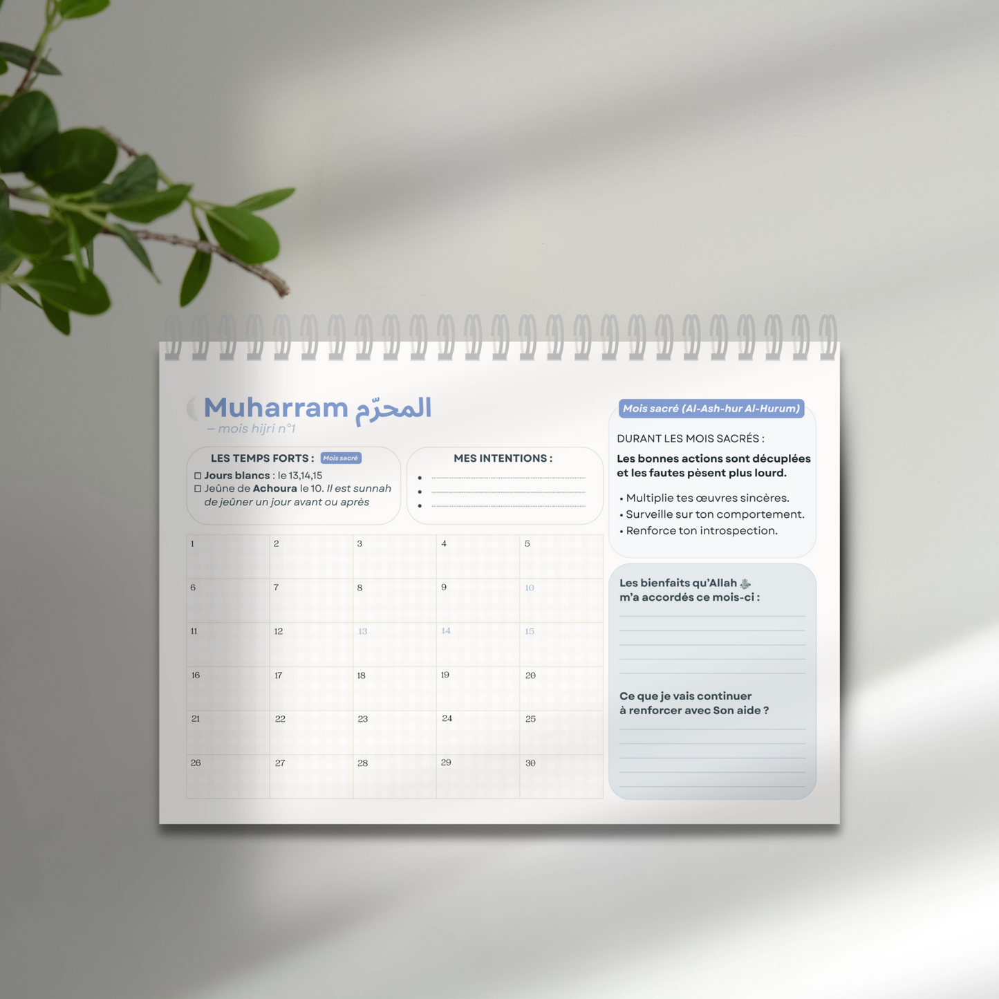 Calendrier lunaire islamique